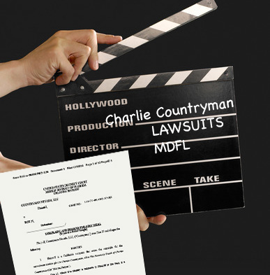Charlie Countryman lawsuits by Countryman Nevada